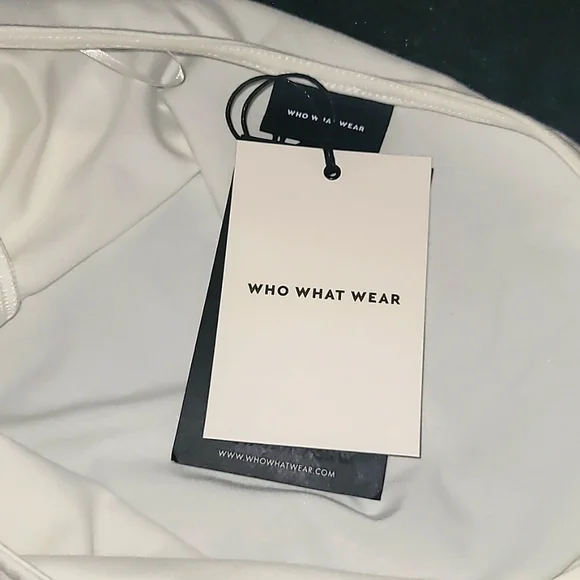 Off The Shoulder White Dress Resortwear Vacation Office Wear Business Casual - Picture 4 of 9